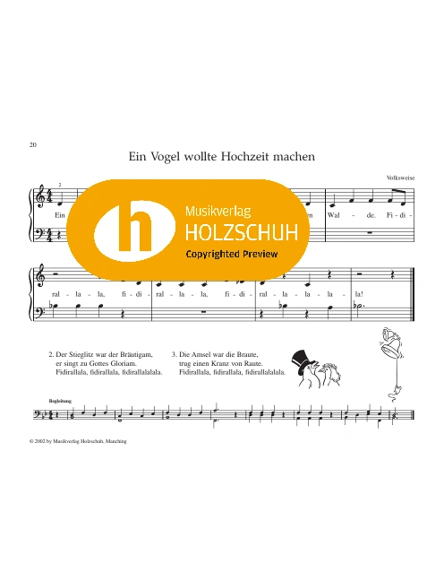 Ein Vogel wollte Hochzeit machen